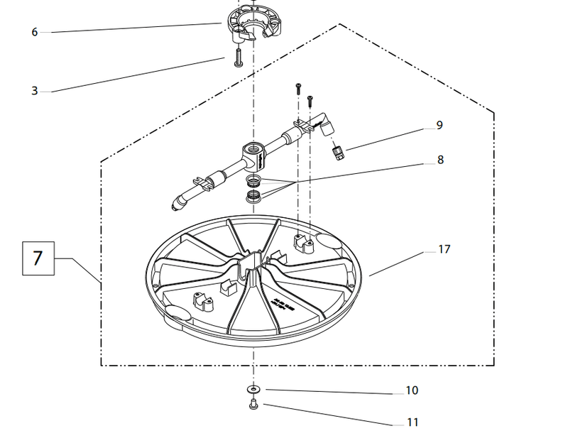 Rep. sett til Kränzle Ufo 138081